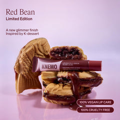 KNEMO LipLock close-up texture highlighting jelly sheen and moisturizing benefit