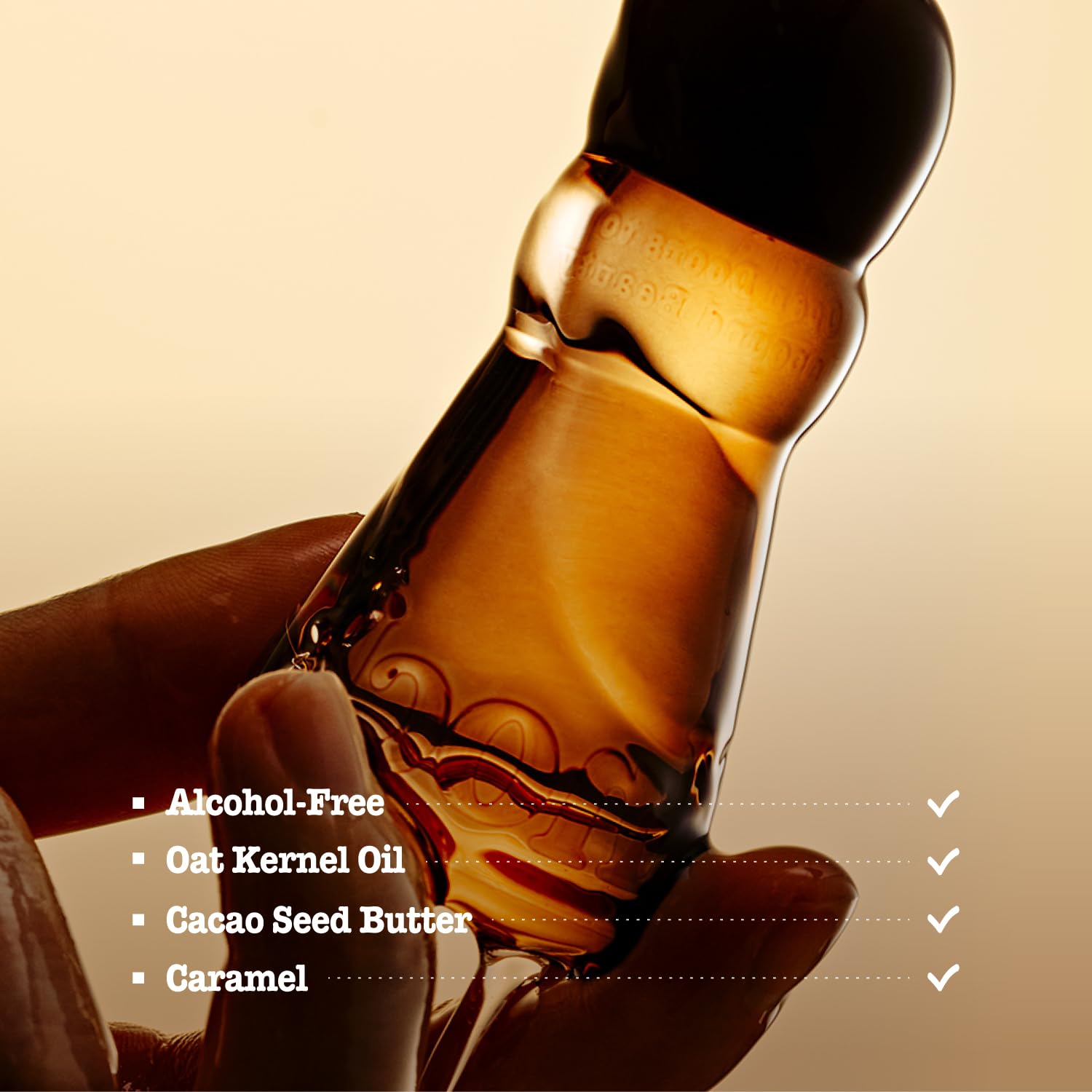 Knock Caramelt massaged into cuticles to hydrate and soften skin