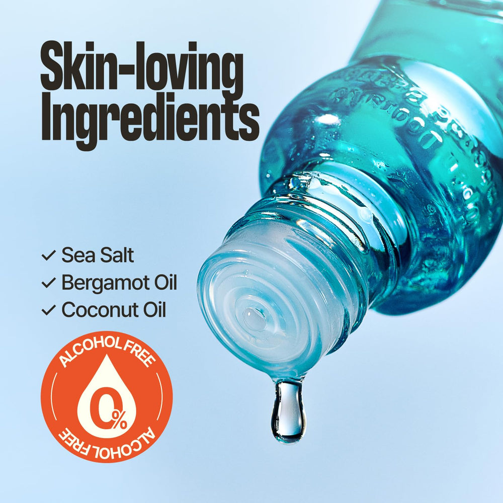 Knock label closeup showing ingredients and blend clarity