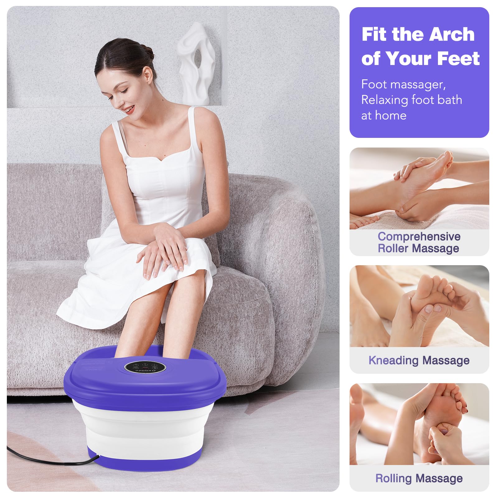 KNQZE pumice stone and herb box for exfoliation and customizable soaks