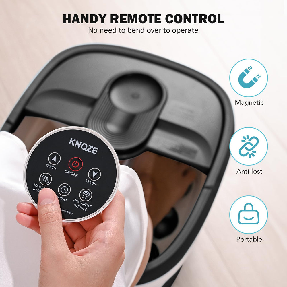 KNQZE remote and panel controls enabling easy hands-free operation