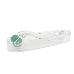 Koi Beauty derma roller with storage case keeping the titanium needles protected and clean