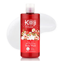 Koji White front packaging showing bottle and label for easy identification and shelf appeal