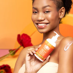 Koji White label close-up highlighting kojic acid and papaya benefits