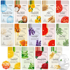 KONEUK front packaging of 126-pack showing variety and convenience