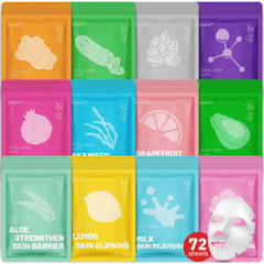 KONEUK front packaging showing 72-pack convenience and variety