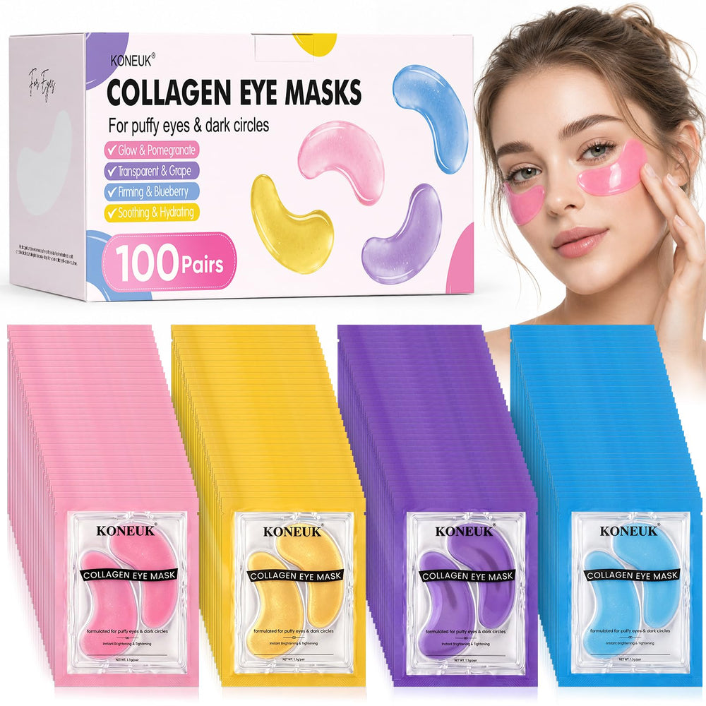 KONEUK front packaging view showing 100 pairs and value pack benefit