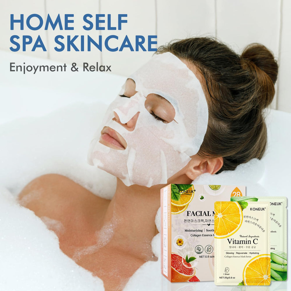 KONEUK gift box lifestyle shot presented as a ready-to-give spa set benefit