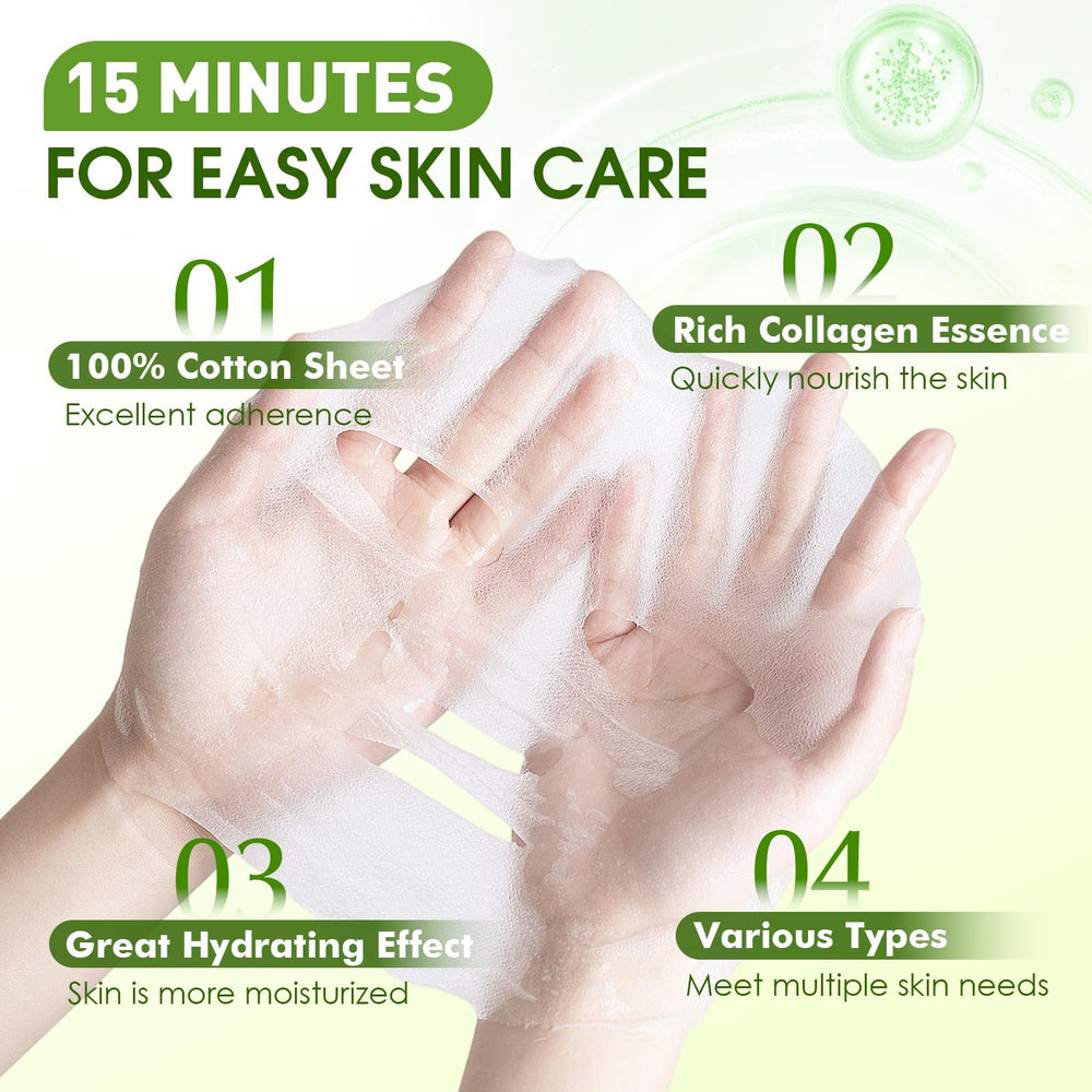 KONEUK individual mask sachet close-up highlighting collagen-rich serum