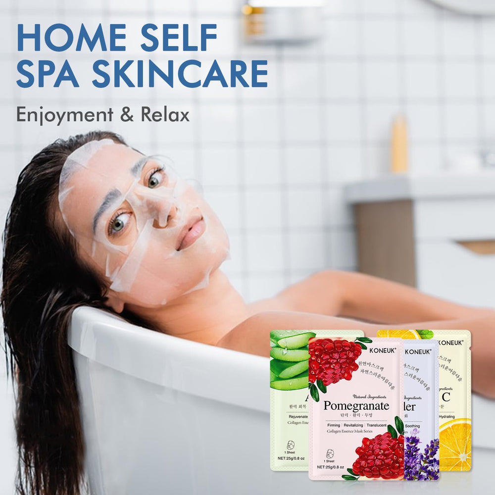 KONEUK lifestyle spa setting with gift wrap for giving and relaxation