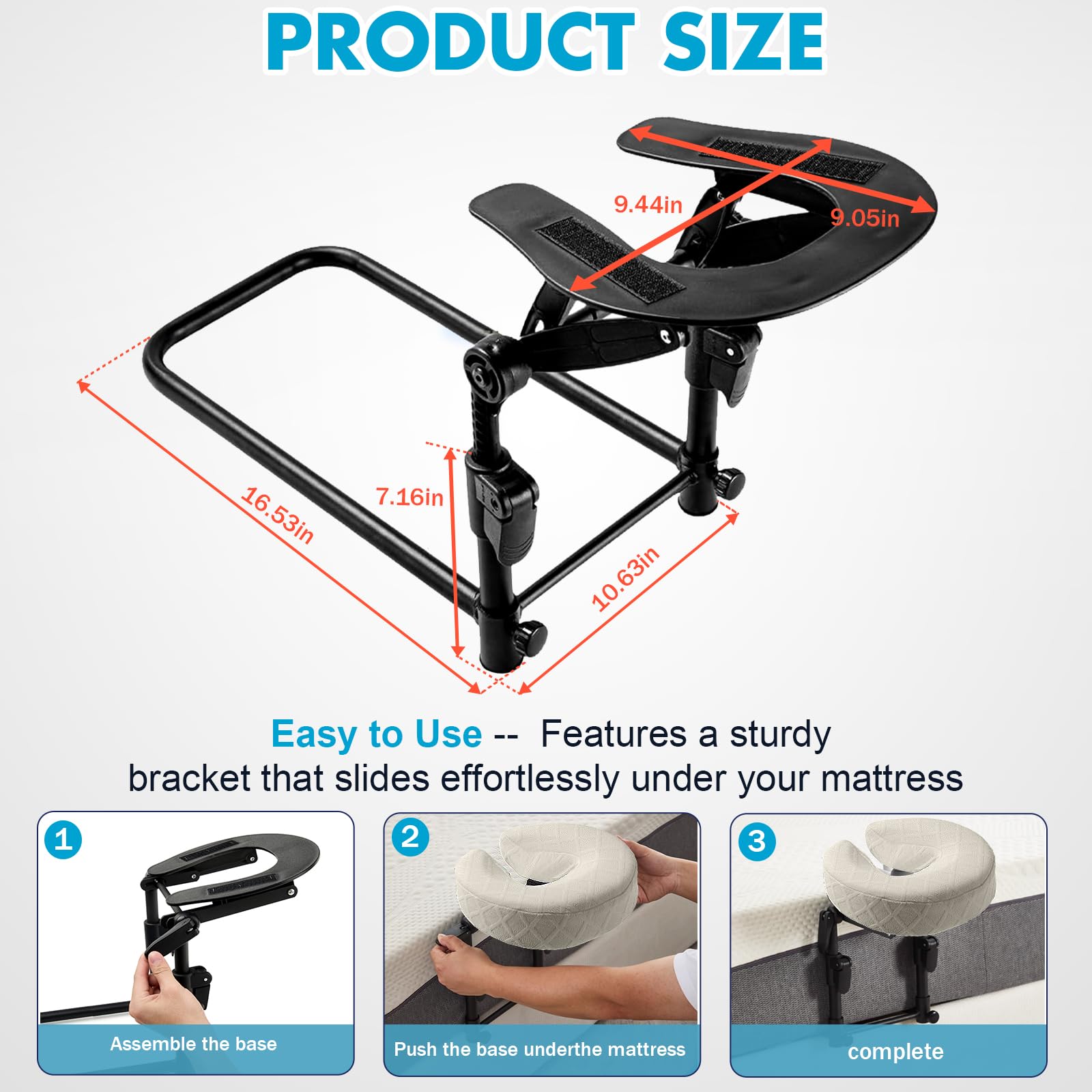 KONOVOLY adjustable bracket detail demonstrating rotation and secure locking