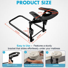 KONOVOLY adjustable bracket detail demonstrating rotation and secure locking