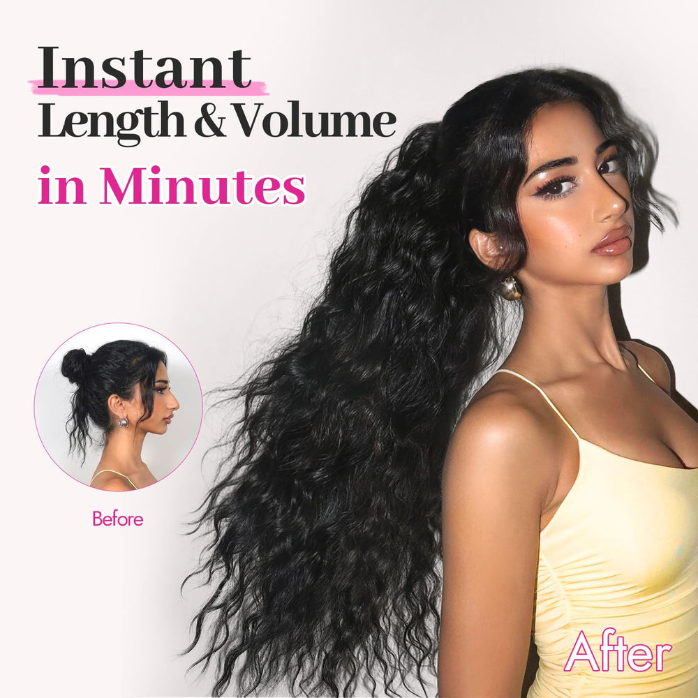 KooKaStyle close-up of kinky curly texture for natural-looking volume