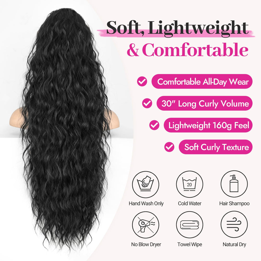 KooKaStyle length comparison with ruler showing full 30 inch scale