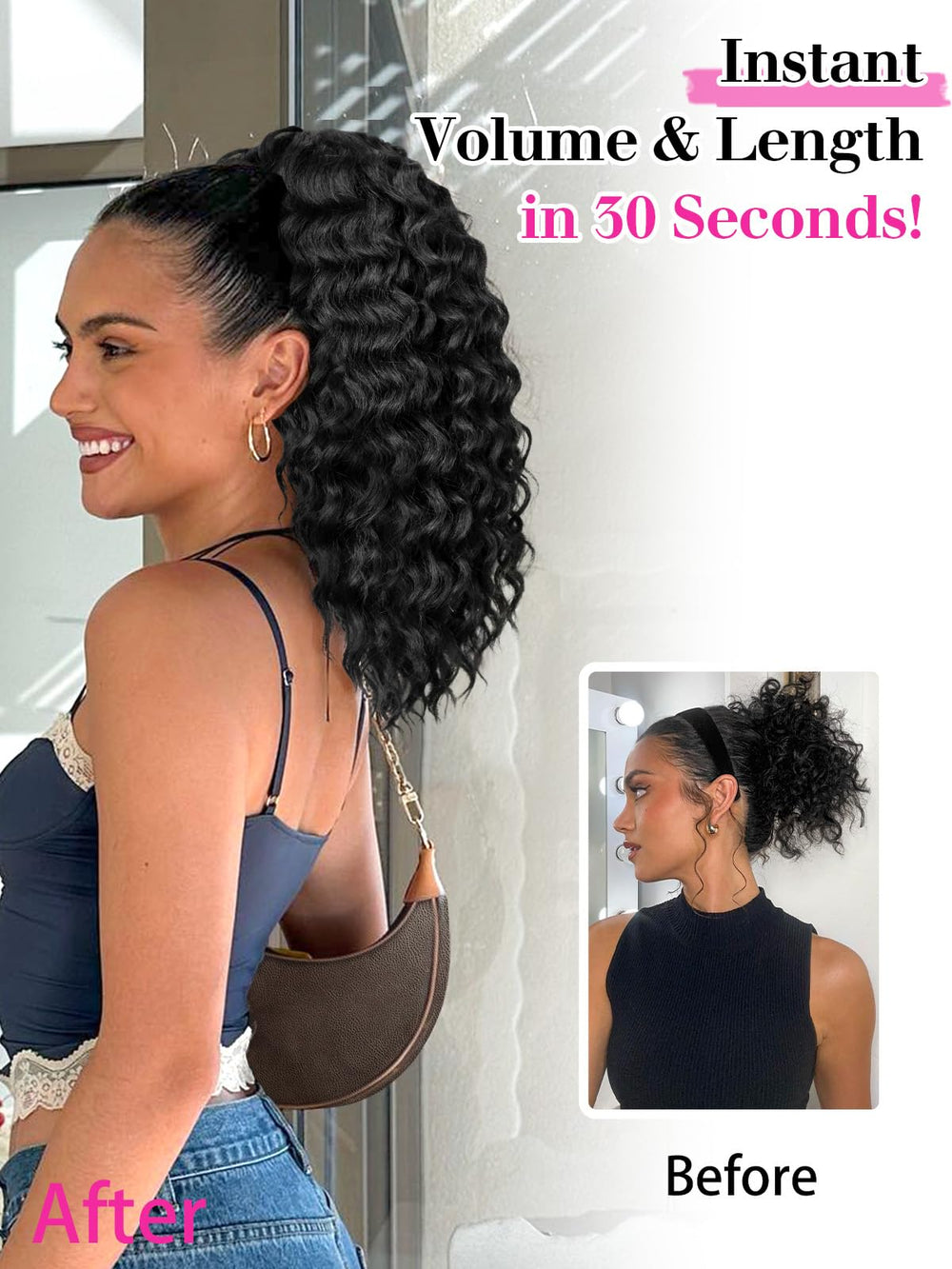 KooKaStyle hidden clips attached to base showing secure grip for comfortable all-day hold
