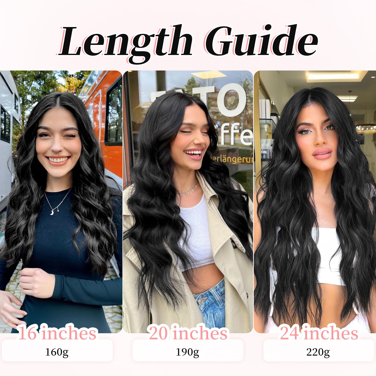 KooKaStyle trimmed extensions blended with hair illustrating customization