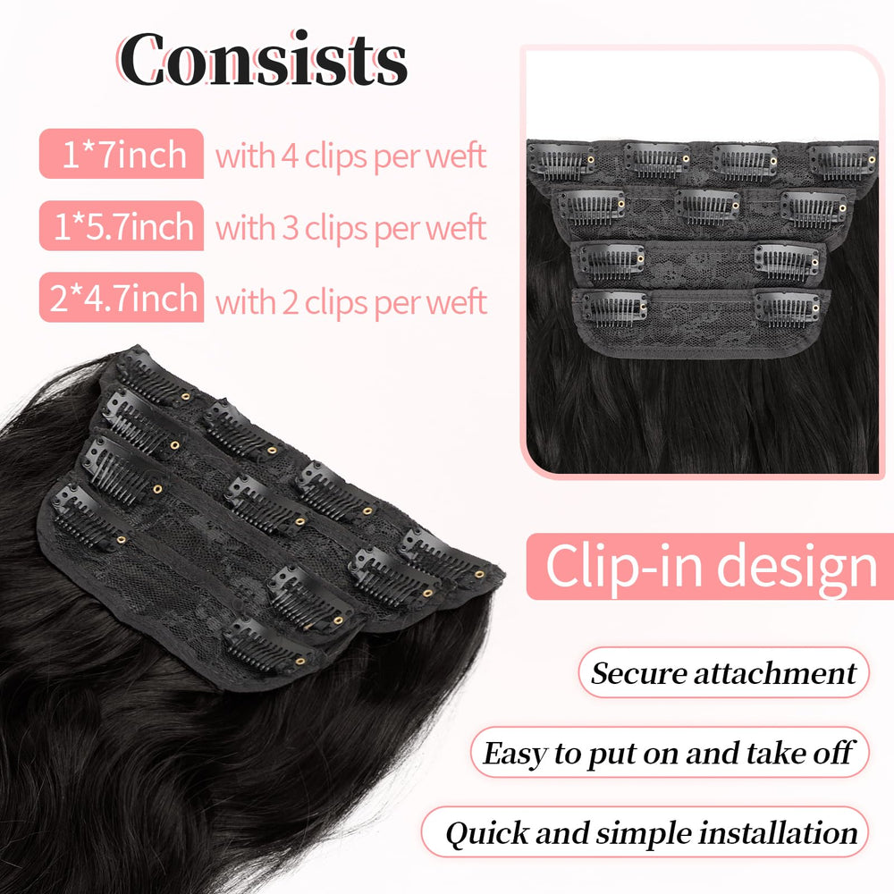 KooKaStyle wavy strand texture close-up highlighting natural-looking waves