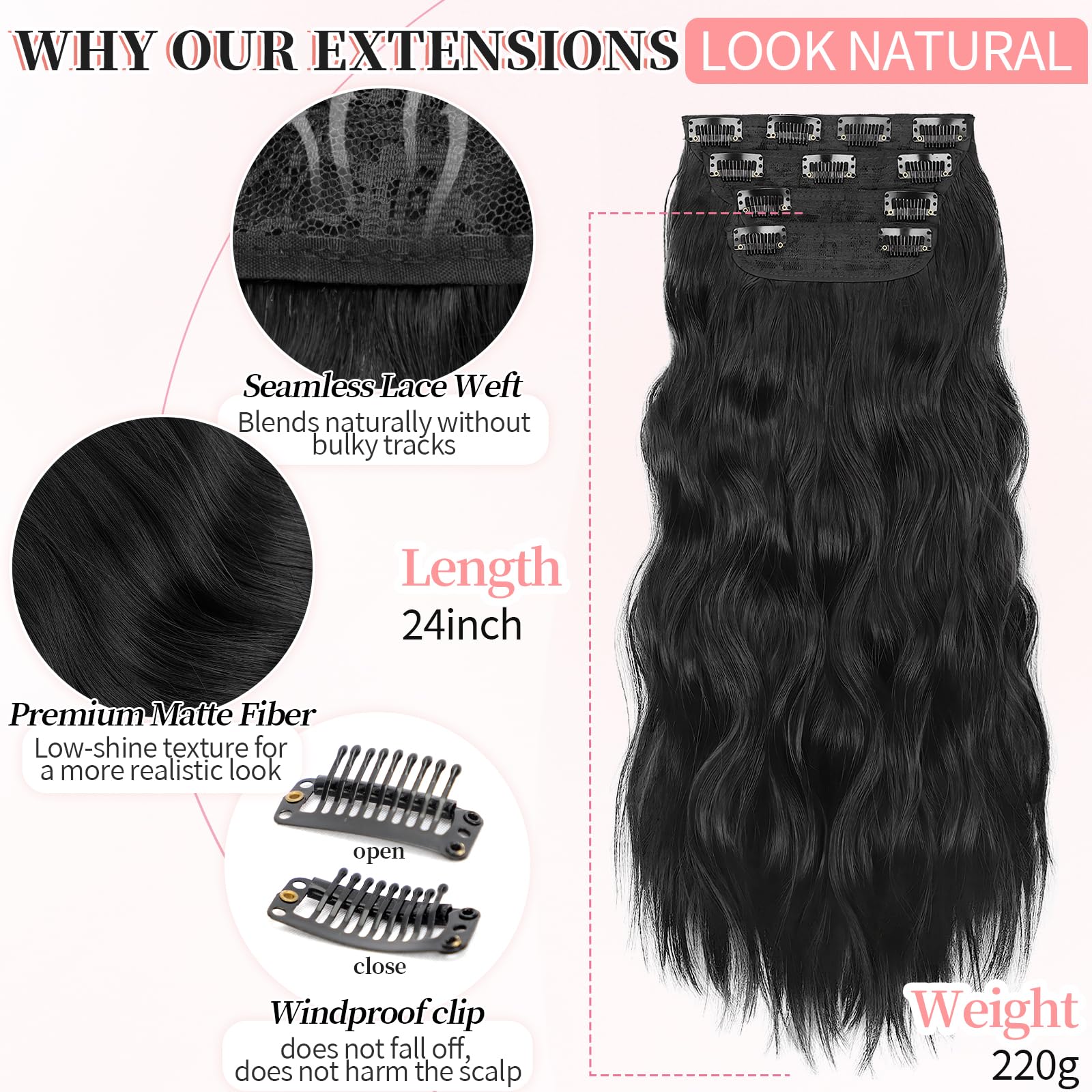 KooKaStyle double weft close-up showing thickness and durability benefit