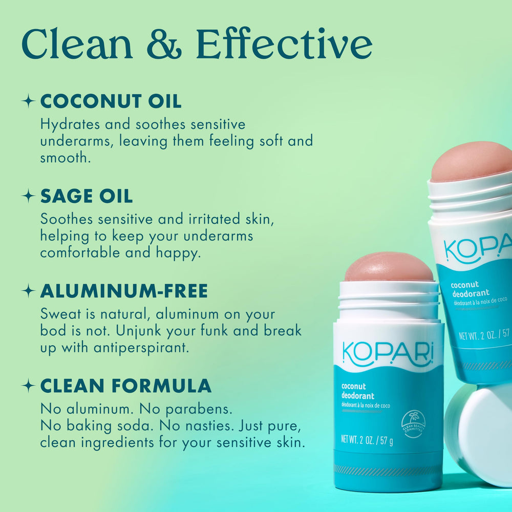 Kopari texture on skin highlighting lightweight, non-sticky feel