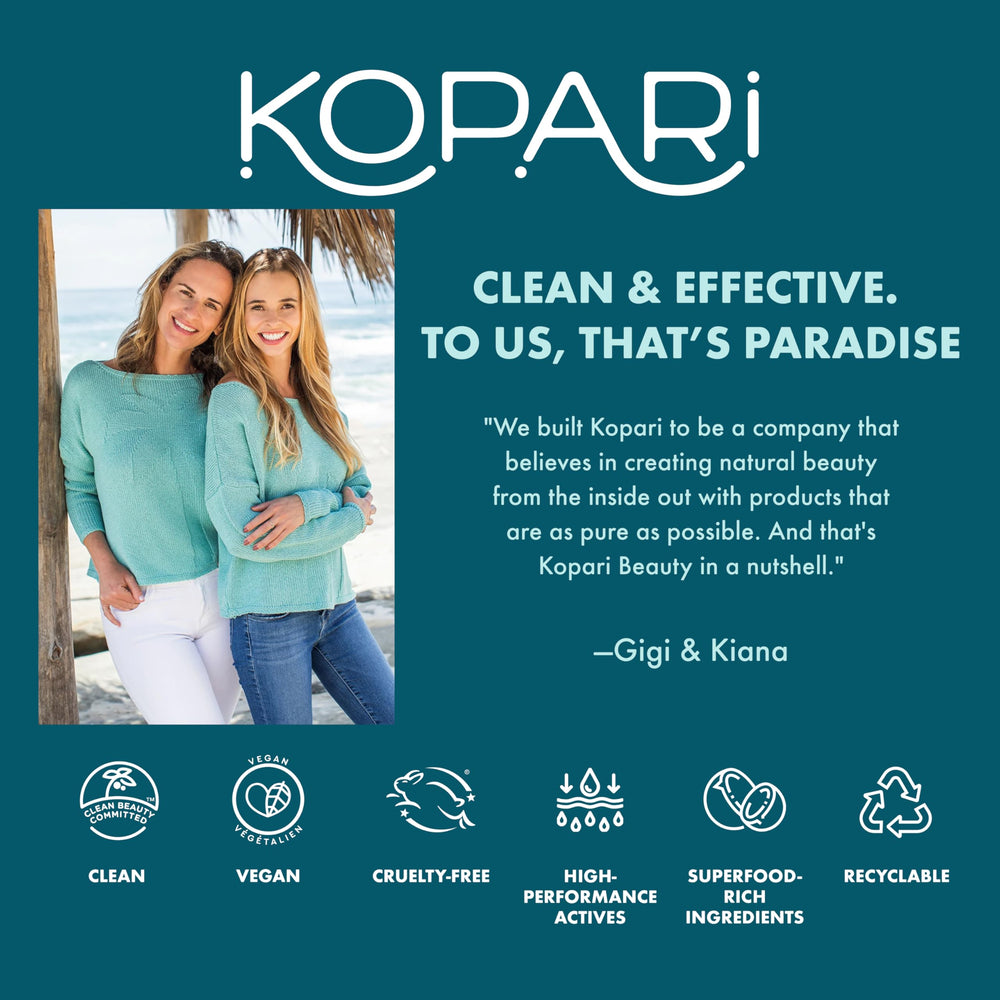 Kopari sunscreen stick inside travel bag showcasing compact convenience for outings