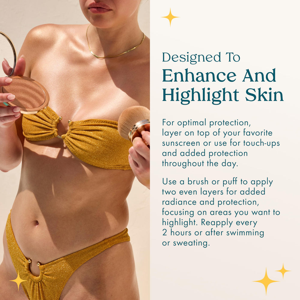Kopari Sun Veil applied to face blending invisibly with glow
