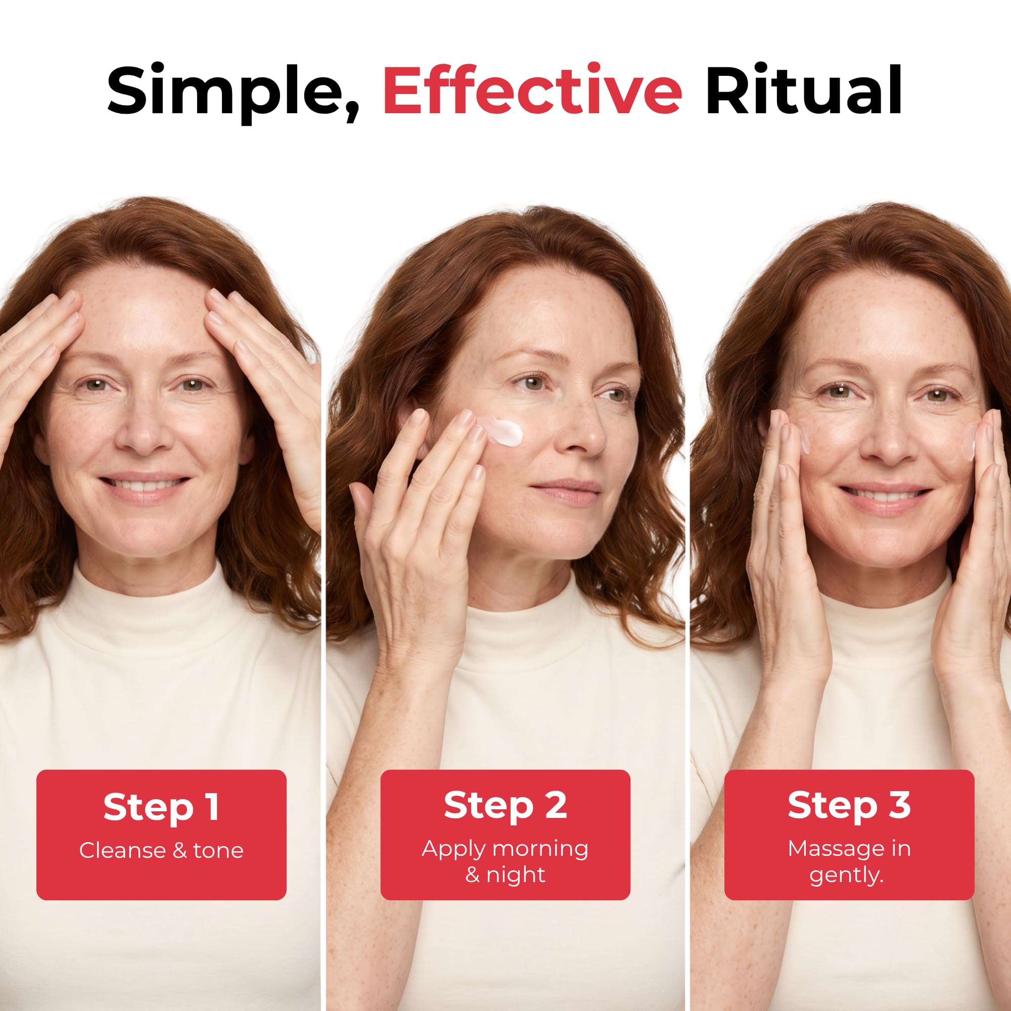 Koriderm tube dispensing cream illustrating hygienic, finger-free application