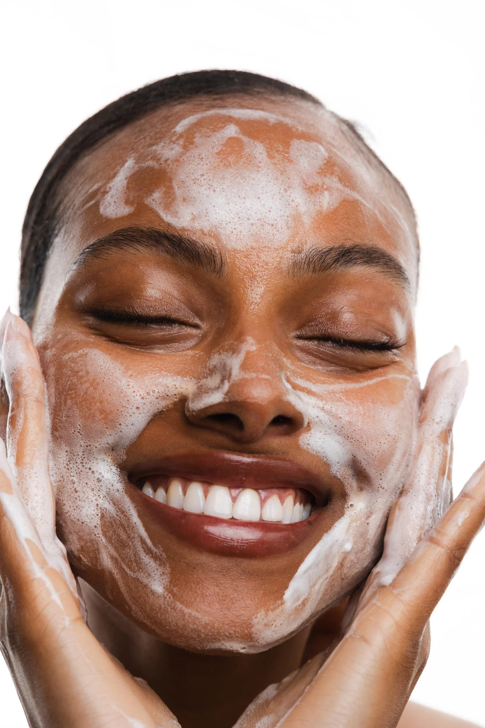 KORRES cleanser on bathroom counter showing routine compatibility