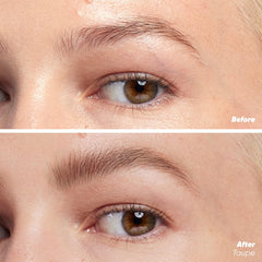Kosas Air Brow precision spoolie close-up for accurate application and shaping
