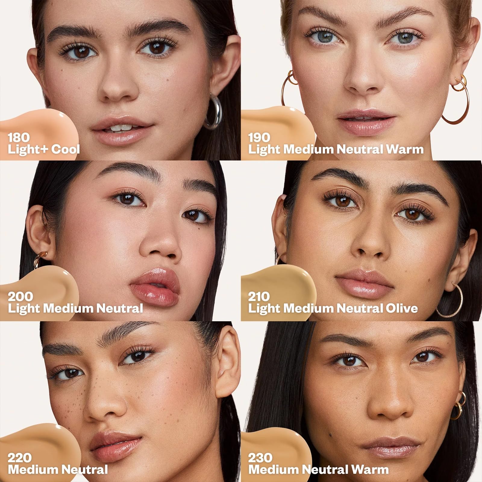 Blending Kosas Revealer with a brush to build medium coverage and even tone
