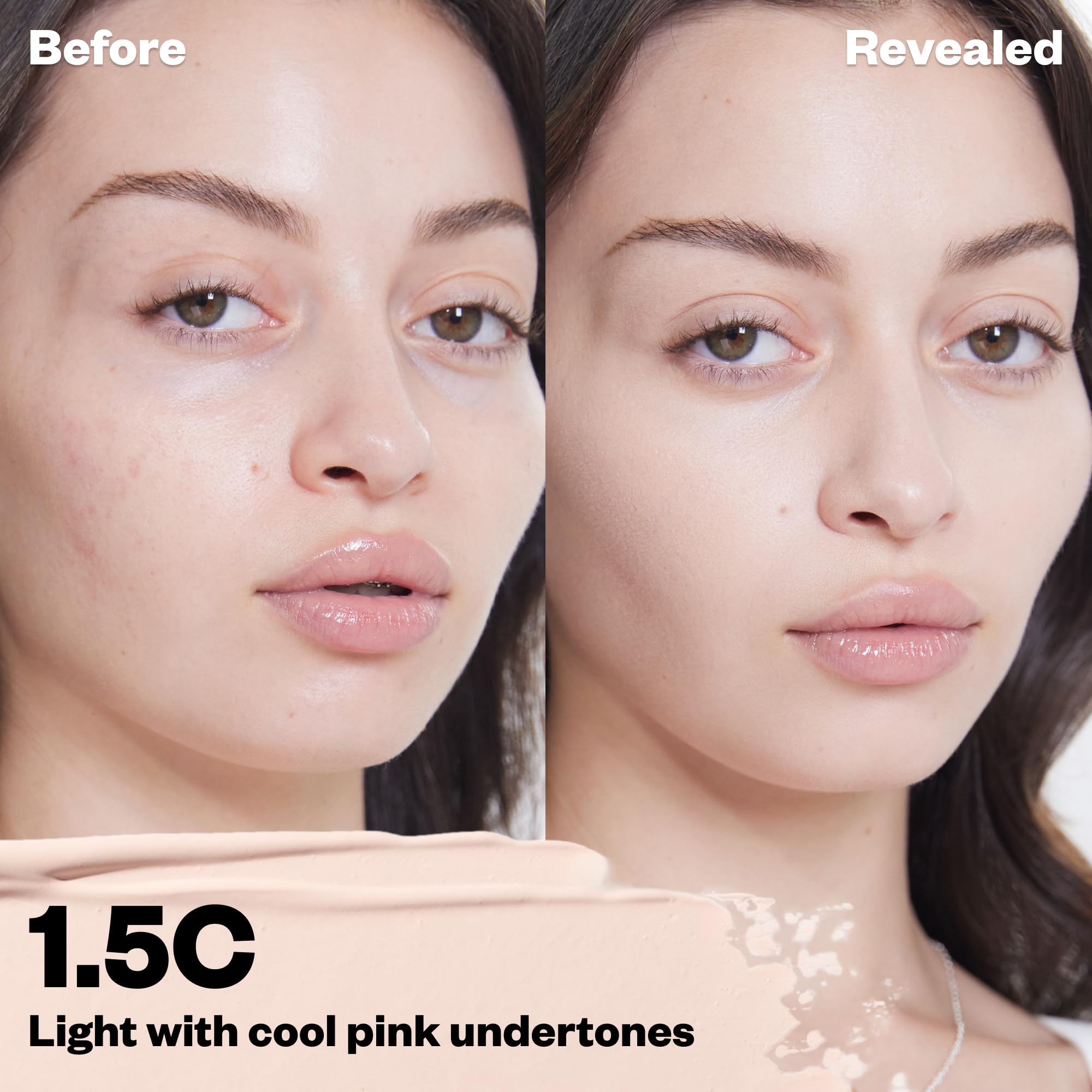 Kosas Revealer applicator wand demonstrating precise, mess-free placement