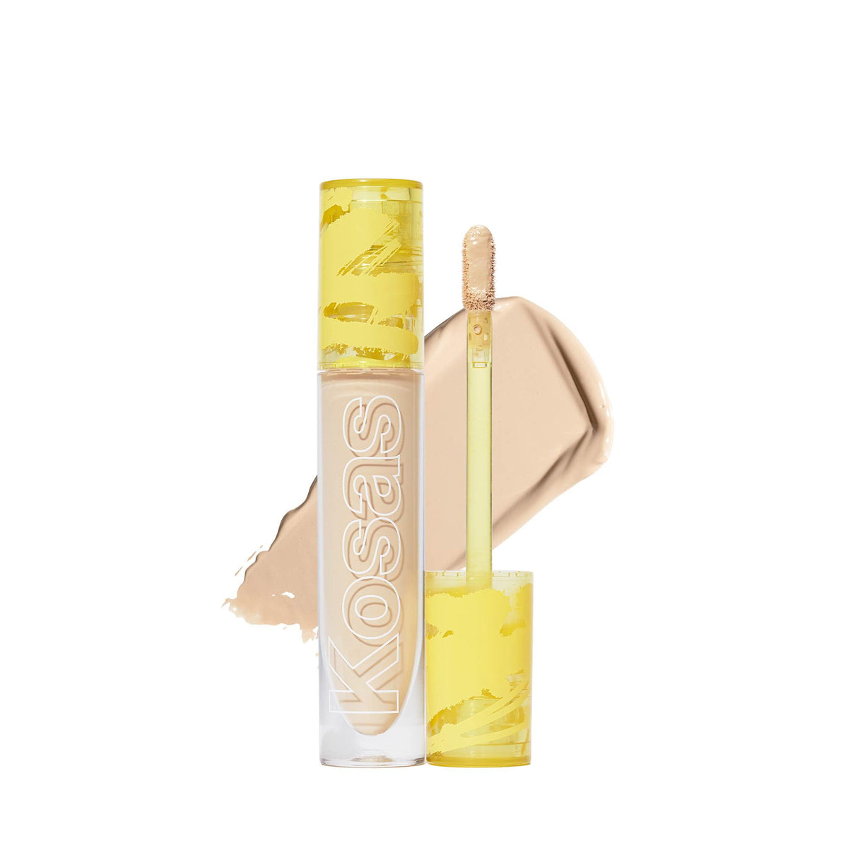 Kosas Revealer front packaging showing tube and shade for easy selection