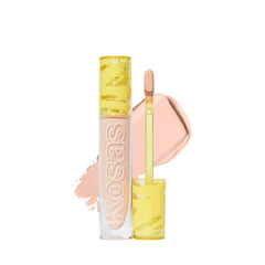Kosas Revealer front packaging showing brand and sleek tube for easy storage