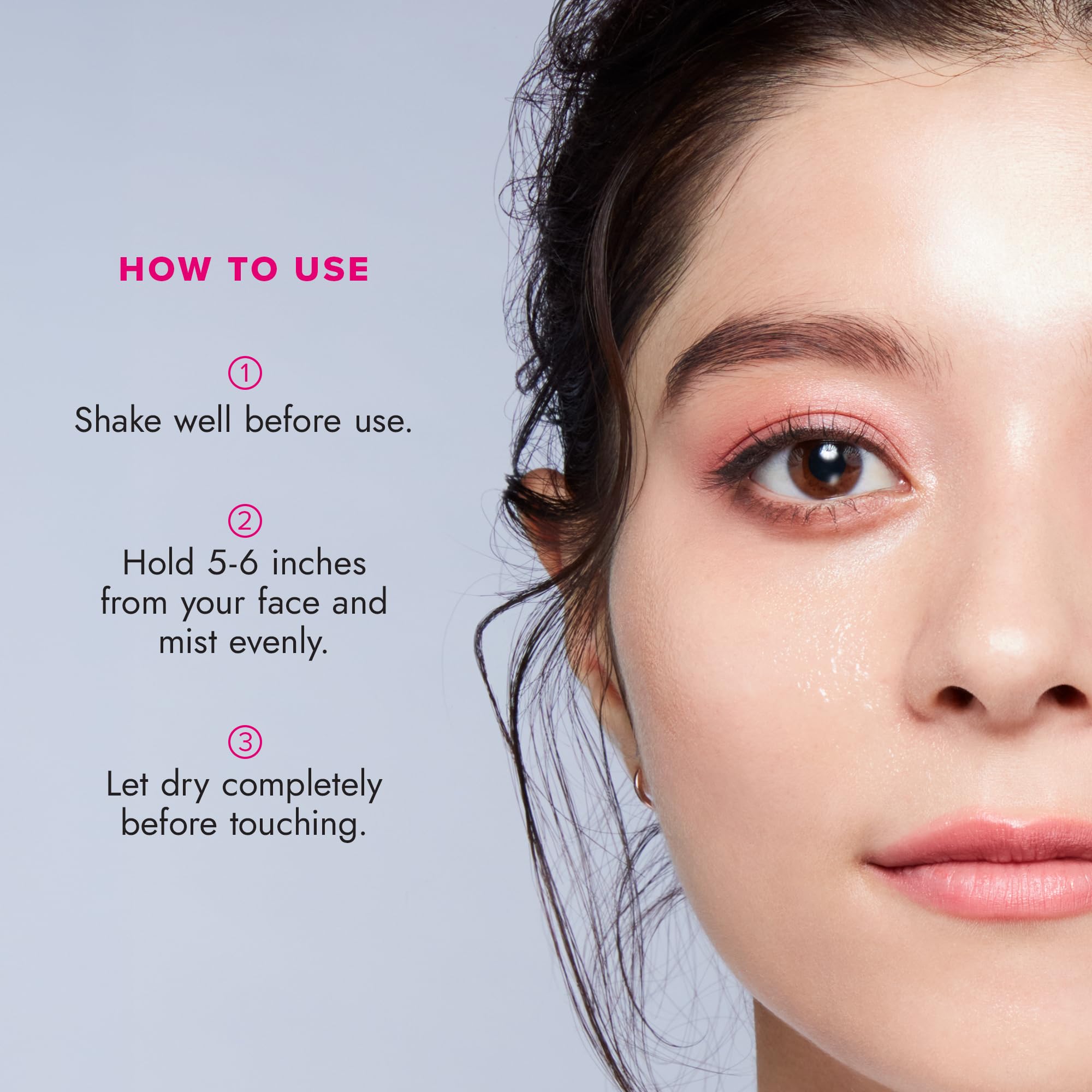 KOSÉ ingredients label highlighting cica and hyaluronic acid benefit