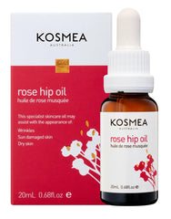 Kosmea dropper releasing oil illustrating easy application and fast absorption benefit