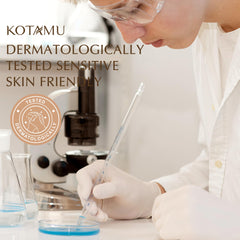 KOTAMU peeled wax on bikini area showing gentle removal and reduced irritation benefit