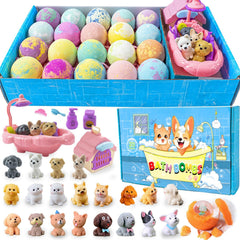 Kottke front packaging displayed with colorful kid bath bombs and cheerful design