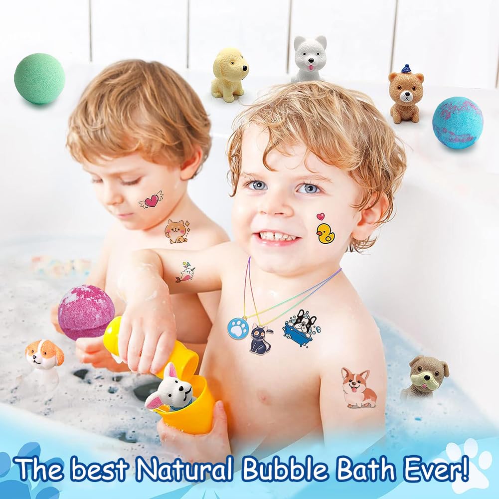 Kottke bath bomb next to ruler showing size and single-use portion for parents