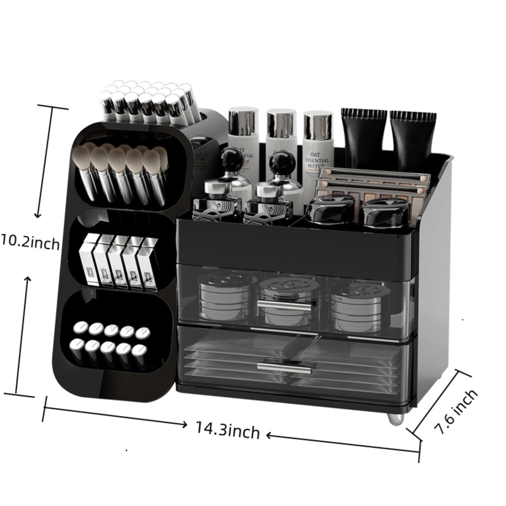 KQJS side profile showing non-slip feet for stable placement on counters benefit