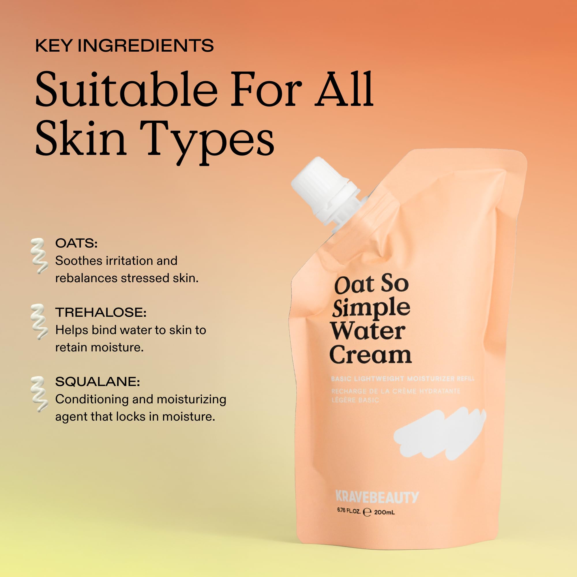 KraveBeauty water cream placed on bathroom shelf in morning routine scene