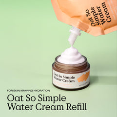 KraveBeauty close-up of gel-cream texture demonstrating lightweight hydration