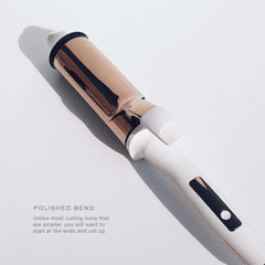 Kristin Ess cool tip and built-in stand visible for safer styling and surface protection