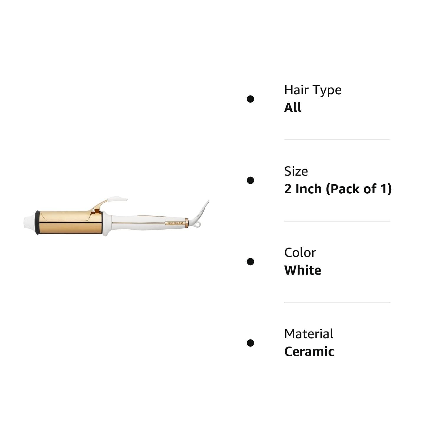 Kristin Ess curling iron set on vanity in lifestyle scene for at-home blowout look