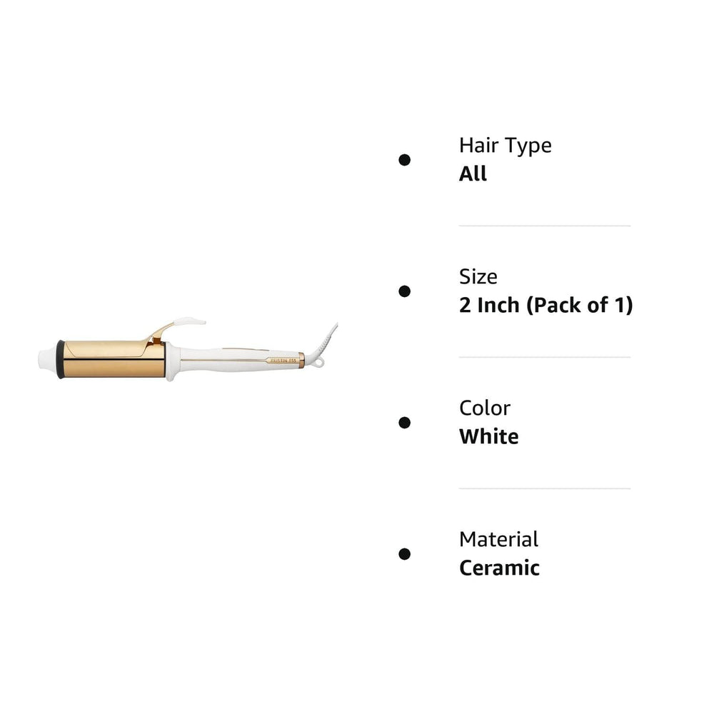 Kristin Ess curling iron set on vanity in lifestyle scene for at-home blowout look