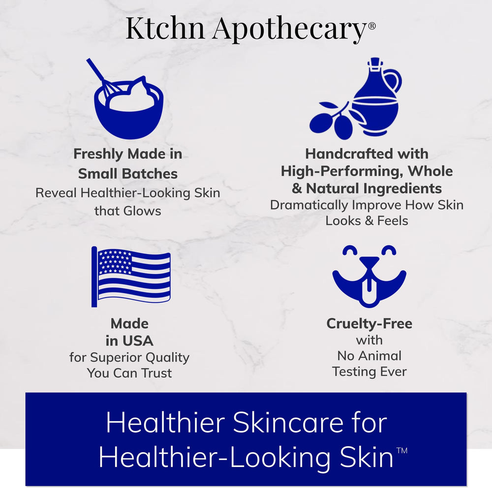 Ktchn Apothecary in bathroom lifestyle scene showing daily routine compatibility