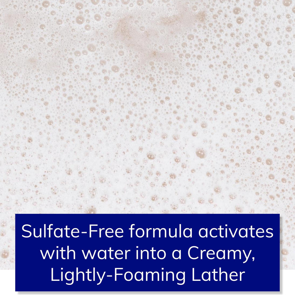 Ktchn Apothecary foam in hand illustrating gentle lather and effective cleansing