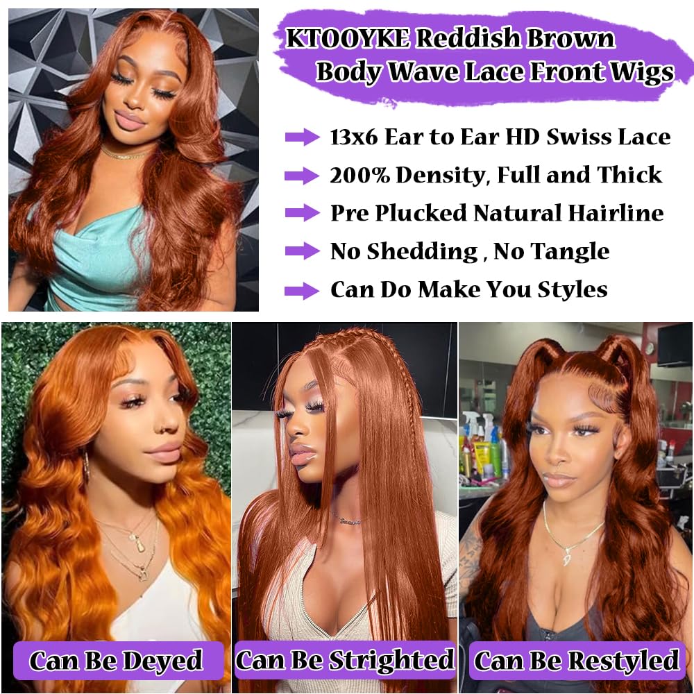 KTOOYKE HD lace close-up showing transparent frontal for invisible hairline