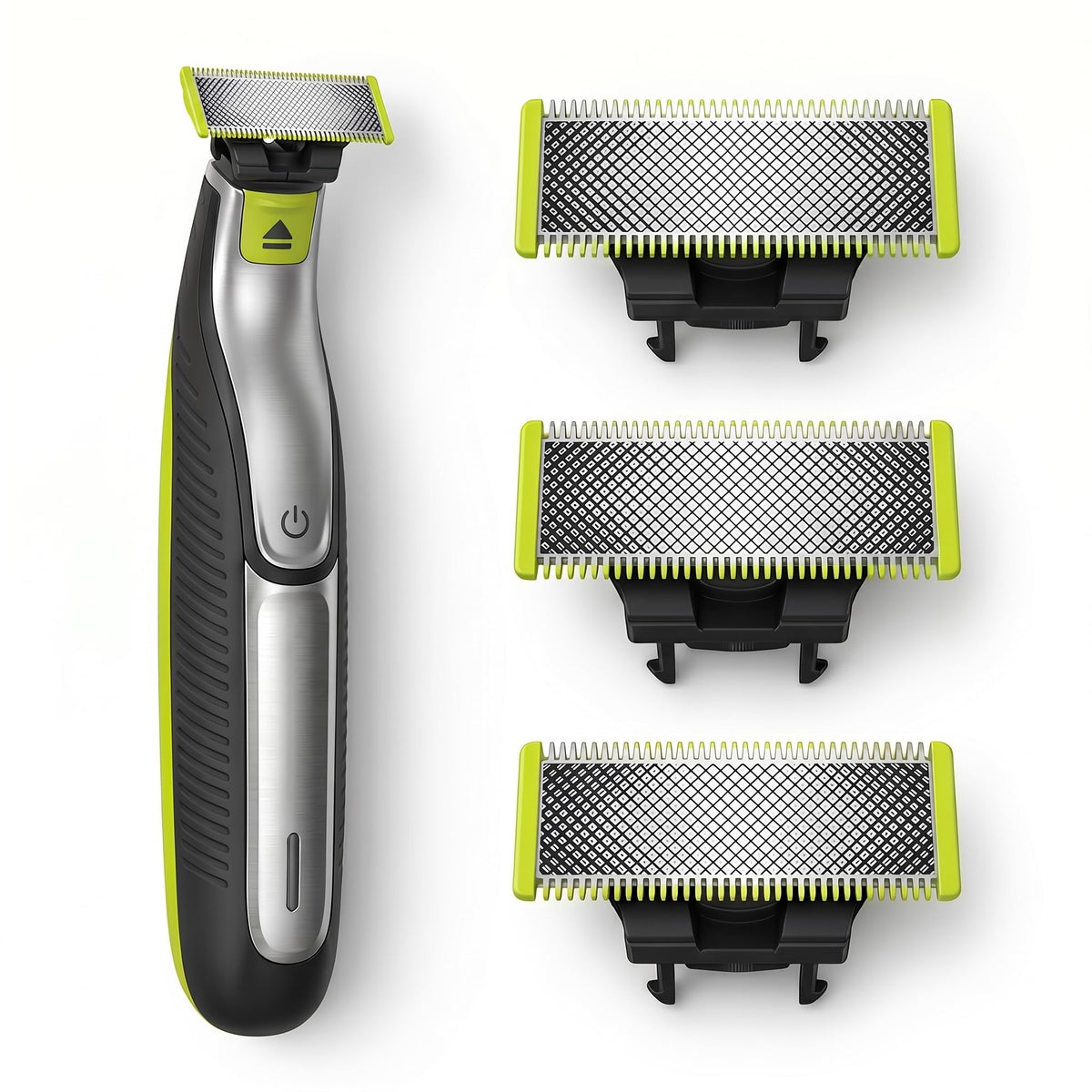 KUALANA front packaging showing three replacement blades and clear branding benefit: easy spare supply