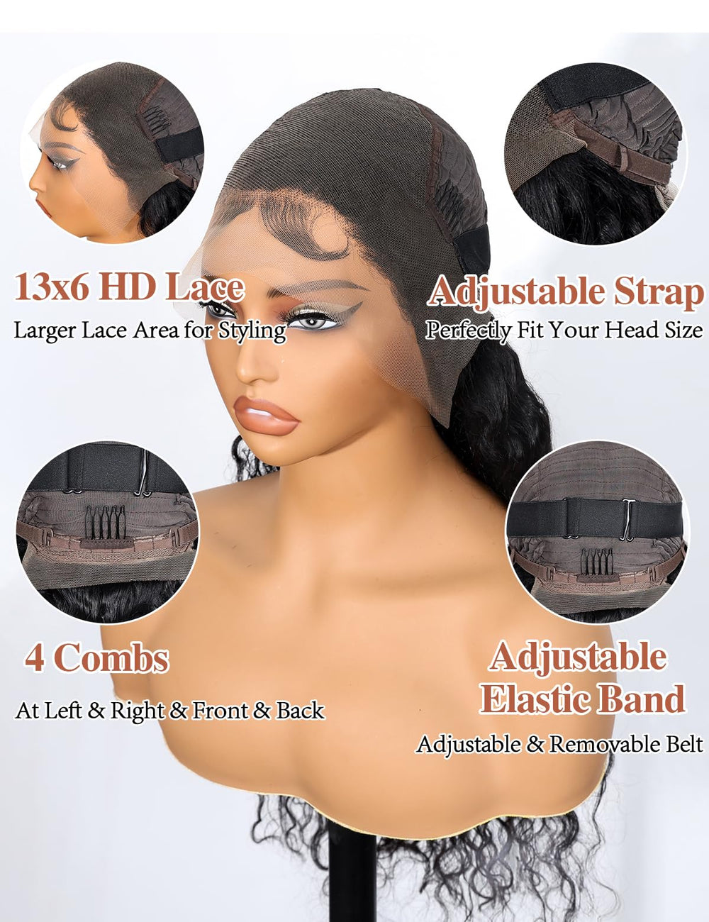 Kucmir length comparison on model showing true 30-inch scale and coverage