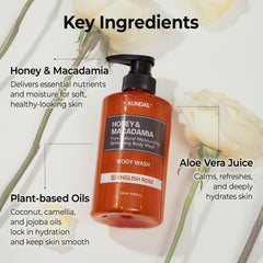 KUNDAL creamy foam texture illustrating rich lather for deep hydration benefit