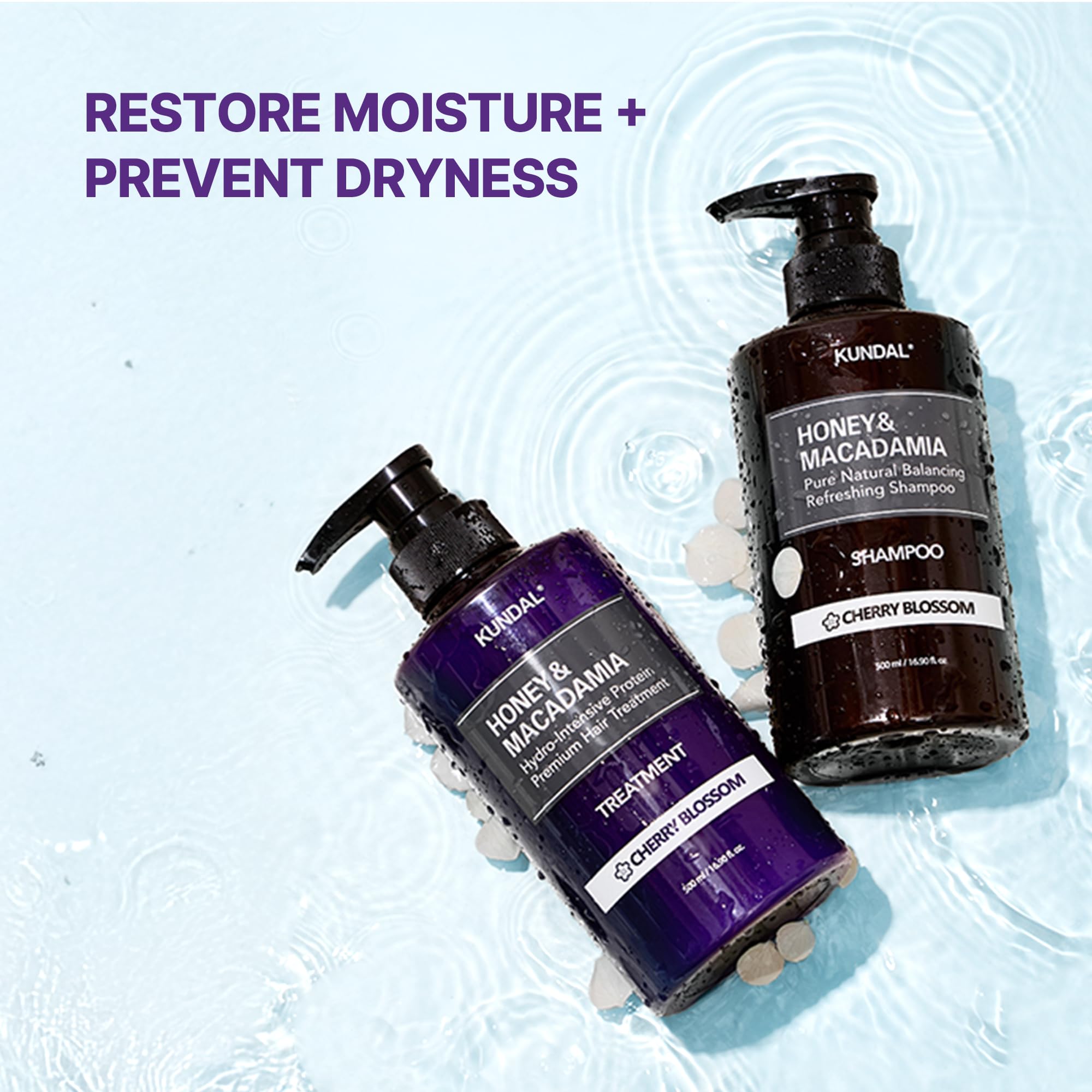 KUNDAL conditioner lather detail demonstrating creamy smoothing performance